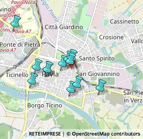 Mappa Via Luino, 27100 Pavia PV, Italia (0.7275)