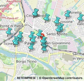 Mappa Via Luino, 27100 Pavia PV, Italia (0.937)