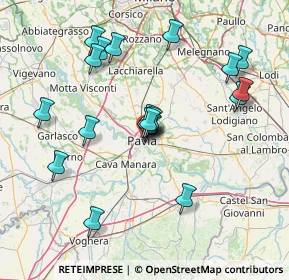 Mappa Via Luino, 27100 Pavia PV, Italia (14.29)