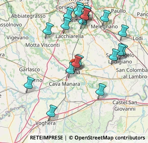 Mappa Via Luino, 27100 Pavia PV, Italia (17.2215)