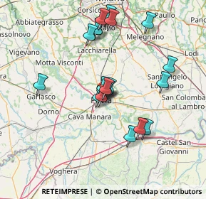 Mappa Via Luino, 27100 Pavia PV, Italia (12.828)