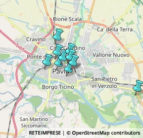 Mappa Via Luino, 27100 Pavia PV, Italia (1.32273)