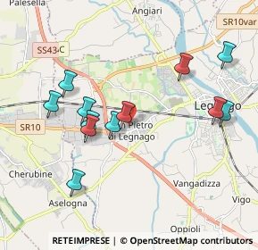 Mappa Via Mantovani Antonio, 37045 Legnago VR, Italia (1.93)