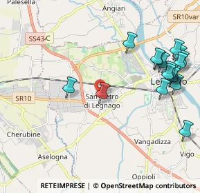 Mappa Via Mantovani Antonio, 37045 Legnago VR, Italia (2.52444)