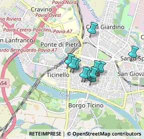 Mappa Corso Cavour, 27100 Pavia PV, Italia (0.59091)