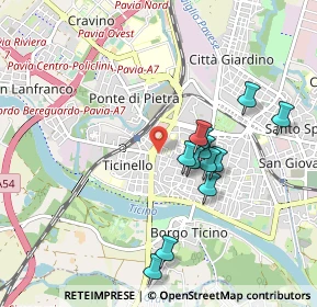 Mappa Corso Cavour, 27100 Pavia PV, Italia (0.85)