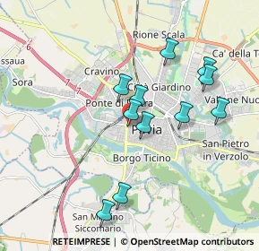 Mappa Corso Cavour, 27100 Pavia PV, Italia (1.69091)