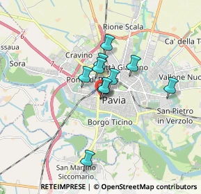 Mappa Corso Cavour, 27100 Pavia PV, Italia (1.50091)
