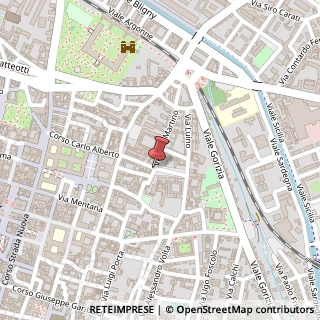 Mappa Via Carlo Goldoni, 9, 27100 Pavia, Pavia (Lombardia)