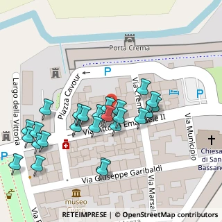 Mappa Via Vittorio Emanuele, 26026 Pizzighettone CR, Italia (0.03929)