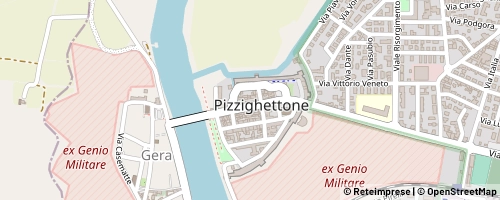Mappa Pizzighettone
