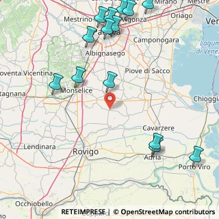 Mappa Via Matteo Molini, 35023 Bagnoli di Sopra PD, Italia (22.355)