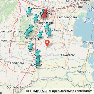 Mappa Via Matteo Molini, 35023 Bagnoli di Sopra PD, Italia (16.332)