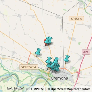Mappa Via E. Panni, 26022 Castelverde CR, Italia (3.79917)