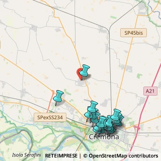 Mappa Via E. Panni, 26022 Castelverde CR, Italia (5.539)