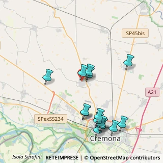 Mappa Via E. Panni, 26022 Castelverde CR, Italia (4.31067)