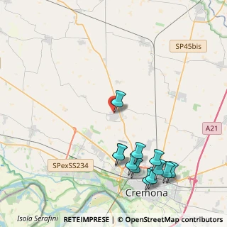 Mappa Via E. Panni, 26022 Castelverde CR, Italia (4.98)