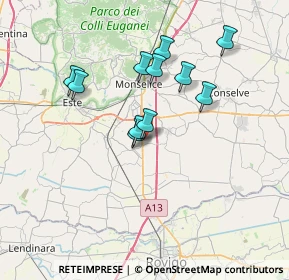 Mappa Solesino, 35047 Solesino PD, Italia (6.06)