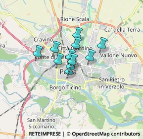 Mappa Palazzo Centrale dell'Università, 27100 Pavia PV, Italia (0.94091)