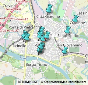 Mappa Piazza Leonardo Da Vinci, 27100 Pavia PV, Italia (0.6865)