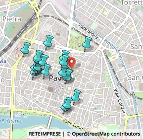 Mappa Palazzo Centrale dell'Università, 27100 Pavia PV, Italia (0.42)