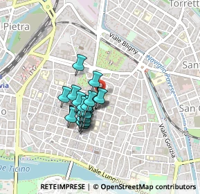 Mappa Piazza Leonardo Da Vinci, 27100 Pavia PV, Italia (0.291)