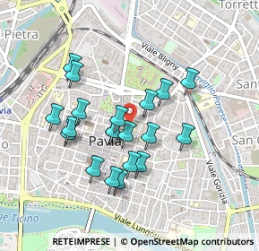 Mappa Palazzo Centrale dell'Università, 27100 Pavia PV, Italia (0.39)