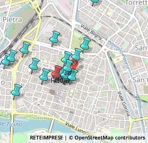 Mappa Palazzo Centrale dell'Università, 27100 Pavia PV, Italia (0.414)