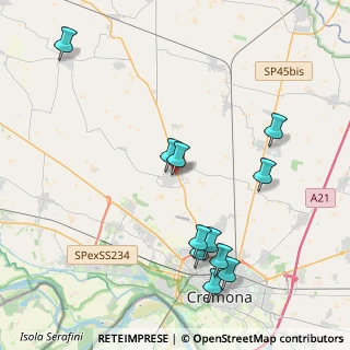 Mappa Piazza Municipio, 26022 Castelverde CR, Italia (4.48727)