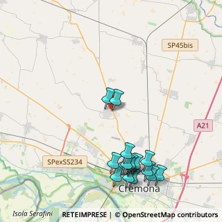 Mappa Piazza Municipio, 26022 Castelverde CR, Italia (4.93313)