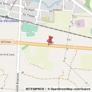 Mappa Strada statale 31 bis, 13039 Trino, Vercelli (Piemonte)