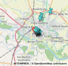 Mappa Piazzetta Garavaglia, 27100 Pavia PV, Italia (0.79333)
