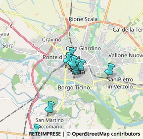 Mappa Piazzetta Giovita Garavaglia, 27100 Pavia PV, Italia (1.45818)