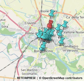 Mappa Piazzetta Garavaglia, 27100 Pavia PV, Italia (0.898)