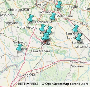 Mappa Piazzetta Garavaglia, 27100 Pavia PV, Italia (12.36182)