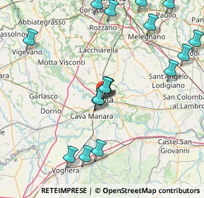 Mappa Piazza Garavaglia, 27100 Pavia PV, Italia (20.0765)