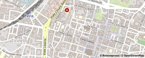 Mappa Pavia