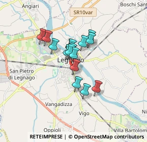 Mappa Viale Don Giovanni Minzoni, 37045 Legnago VR, Italia (1.17375)