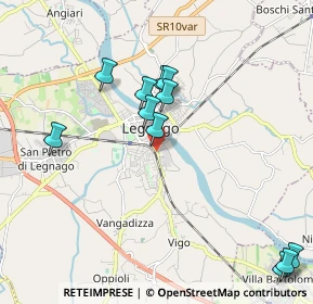 Mappa Viale Don Giovanni Minzoni, 37045 Legnago VR, Italia (2.13727)