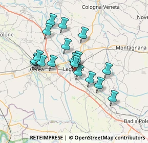 Mappa Viale Minzoni Don, 37045 Legnago VR, Italia (5.73316)