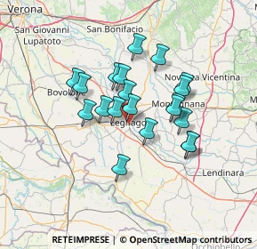 Mappa Viale Minzoni Don, 37045 Legnago VR, Italia (10.808)