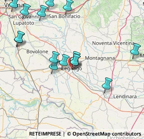 Mappa Viale Minzoni Don, 37045 Legnago VR, Italia (23.011)