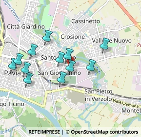 Mappa Via Leonardo Gerla, 27100 Pavia PV, Italia (0.895)