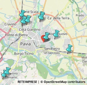 Mappa Via Leonardo Gerla, 27100 Pavia PV, Italia (2.22833)