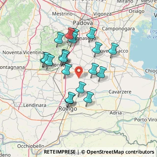 Mappa Via Cavour, 35023 Bagnoli di Sopra PD, Italia (12.57)