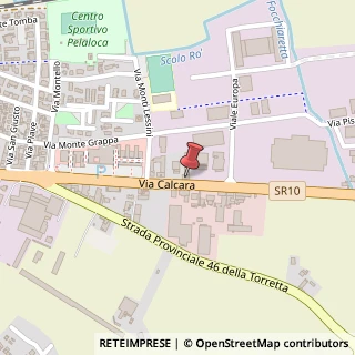 Mappa Via Calcara, 97, 37053 Cerea, Verona (Veneto)