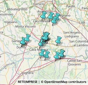 Mappa Via Morazzone, 27100 Pavia PV, Italia (10.016)