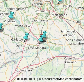 Mappa Via Morazzone, 27100 Pavia PV, Italia (24.57)