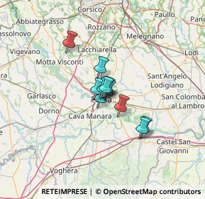Mappa Via Morazzone, 27100 Pavia PV, Italia (6.58182)