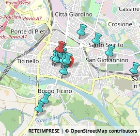 Mappa Via Morazzone, 27100 Pavia PV, Italia (0.73714)